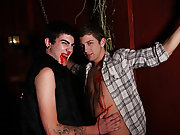 He wastes no time plunging his fangs into the boys neck, devouring his blood with dark intensity free gay mature vs twink - Gay Twinks Vampires Saga!