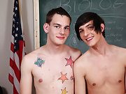 Today Aidan is a top and he's thriving to give his new ally the fucking of a lifetime free gay twink hardcore at Teach Twinks